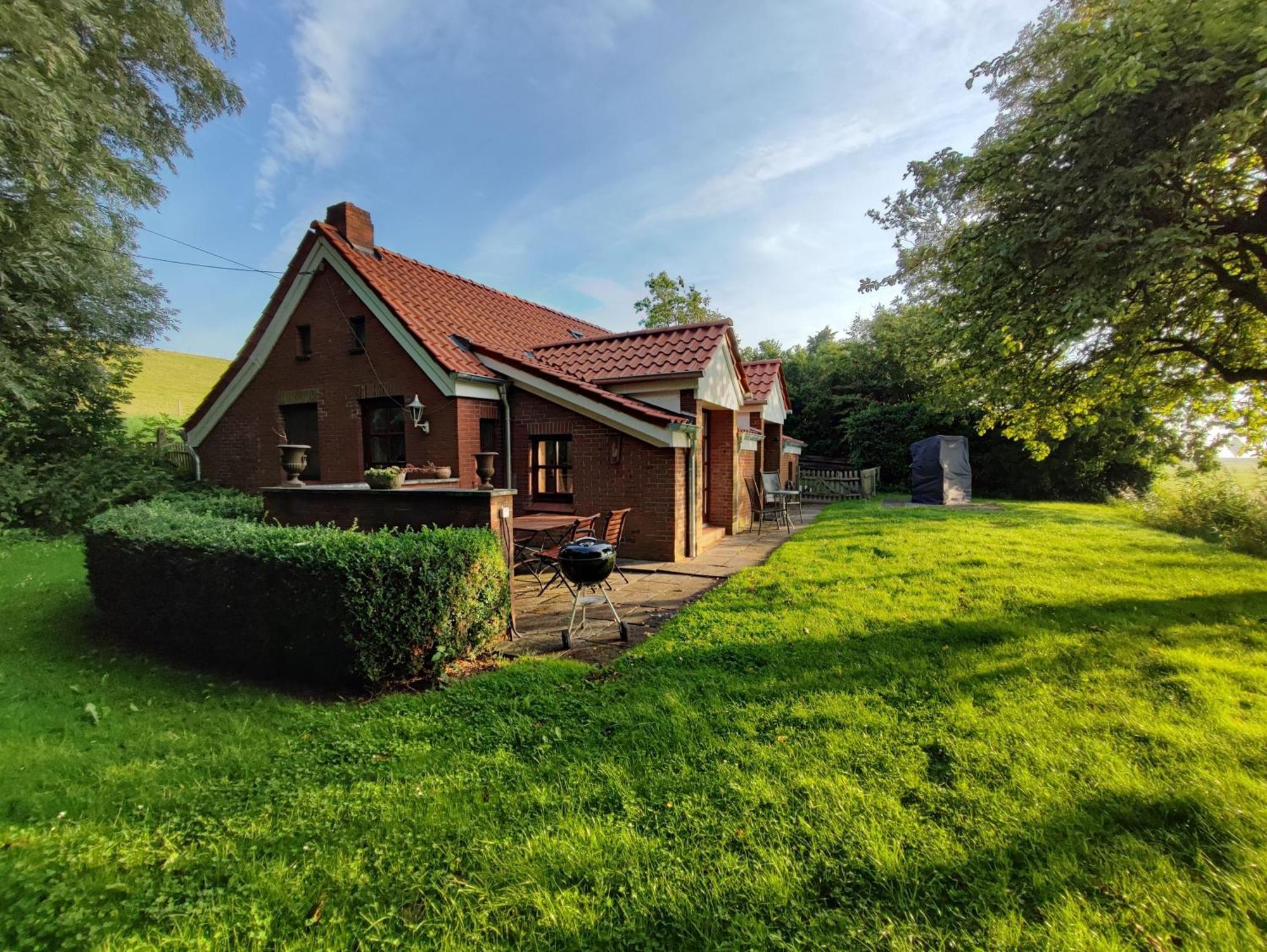Fischerhaus Am Deich 45233 Jemgum Bagian luar foto